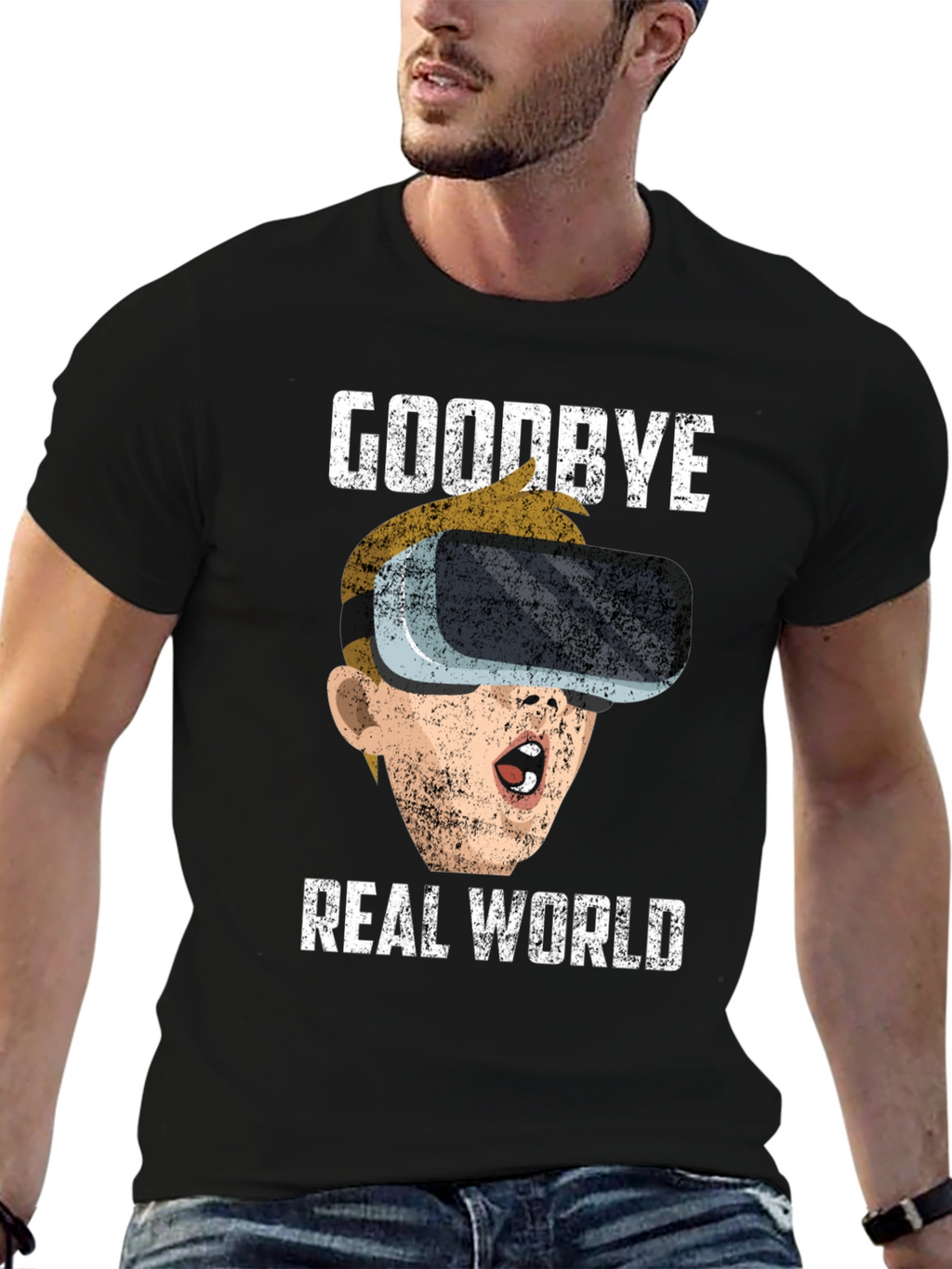 Goodbye Real World VR T-Shirt