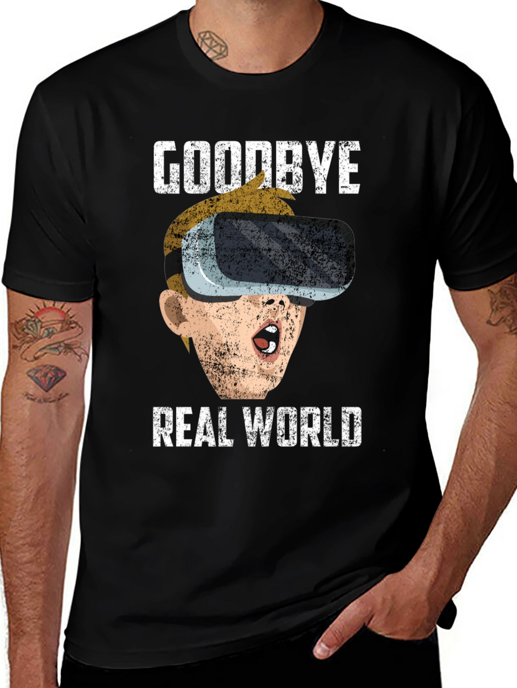 Goodbye Real World VR T-Shirt