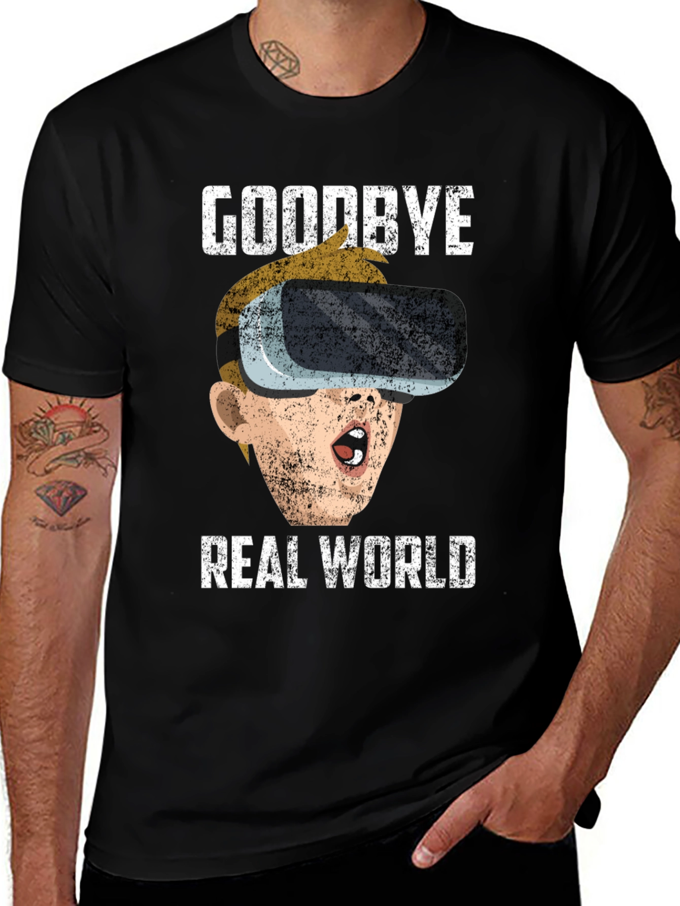 Goodbye Real World VR T-Shirt