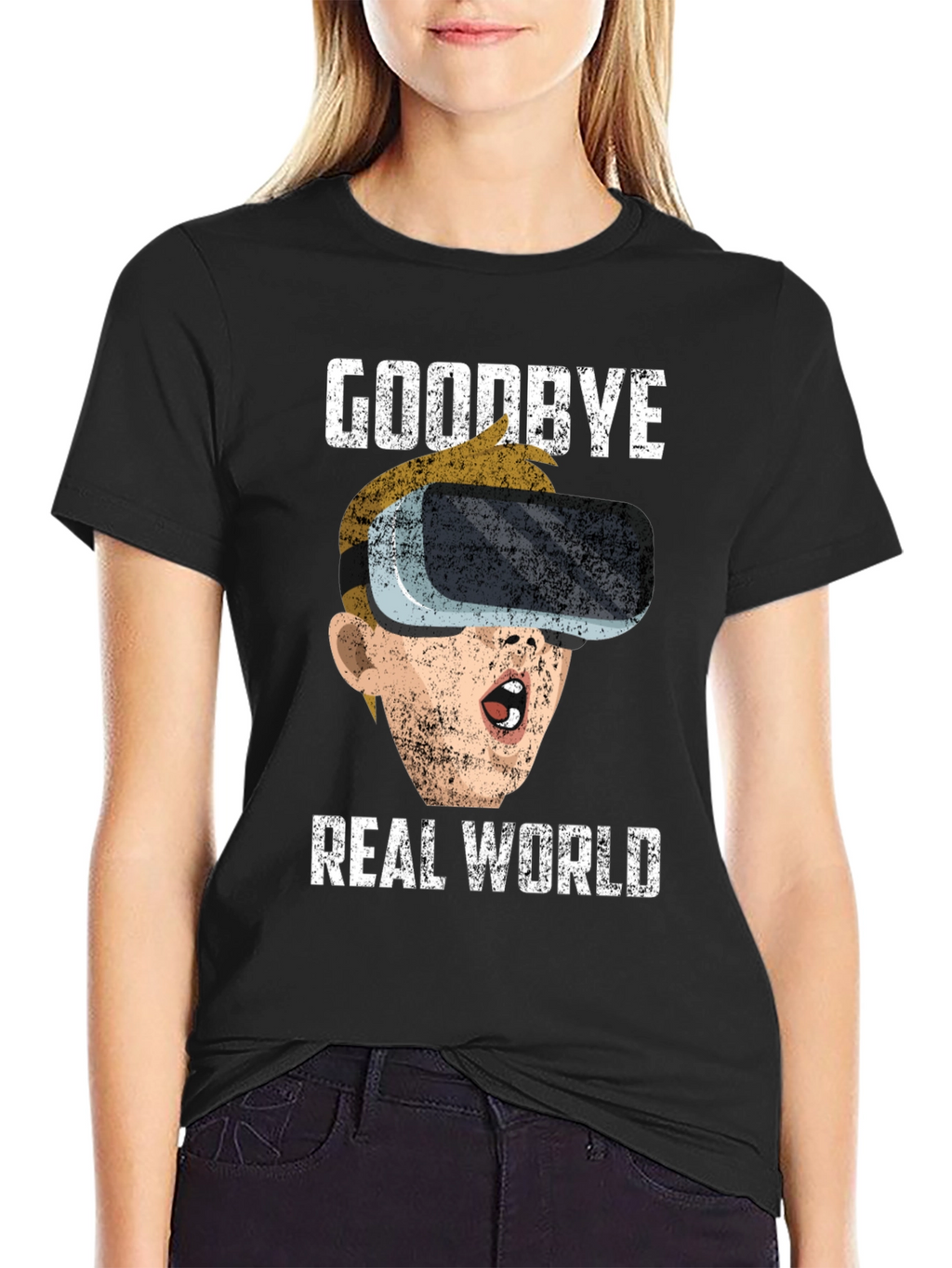 Goodbye Real World VR T-Shirt