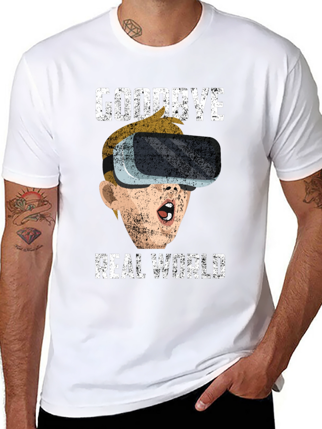 Goodbye Real World VR T-Shirt