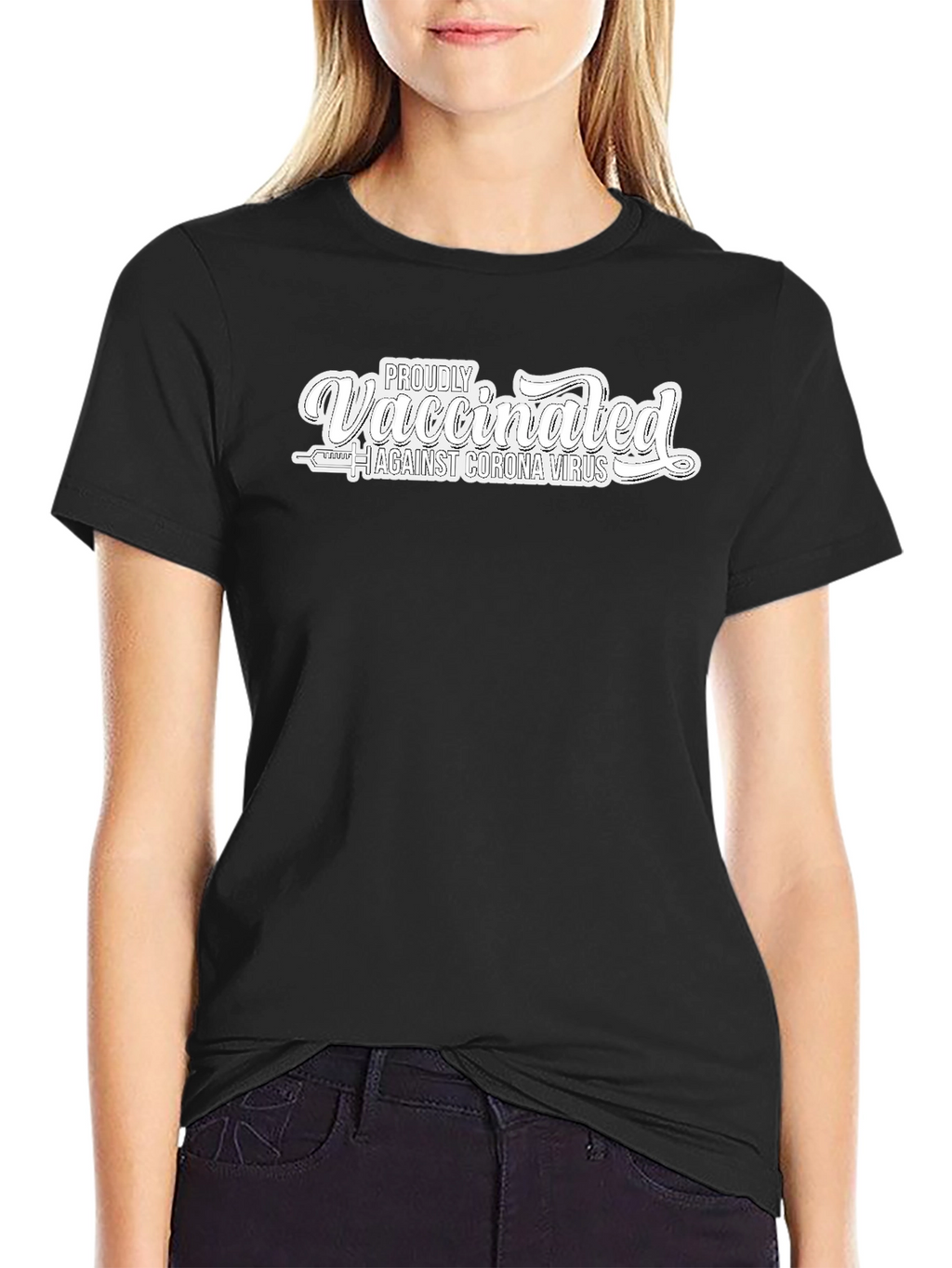 Proudly Vaccinated Against Coronavirus T-Shirt