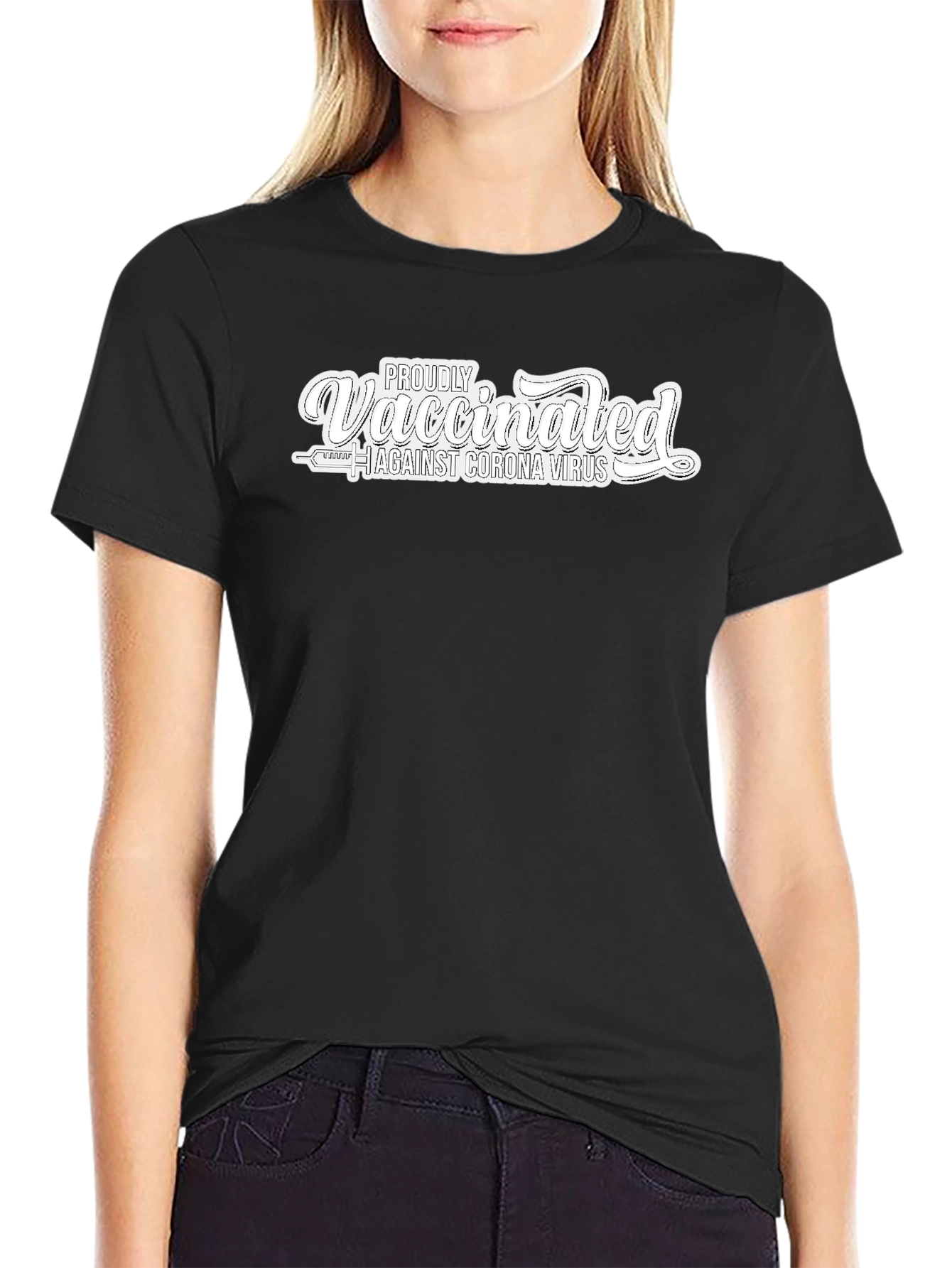Proudly Vaccinated Against Coronavirus T-Shirt