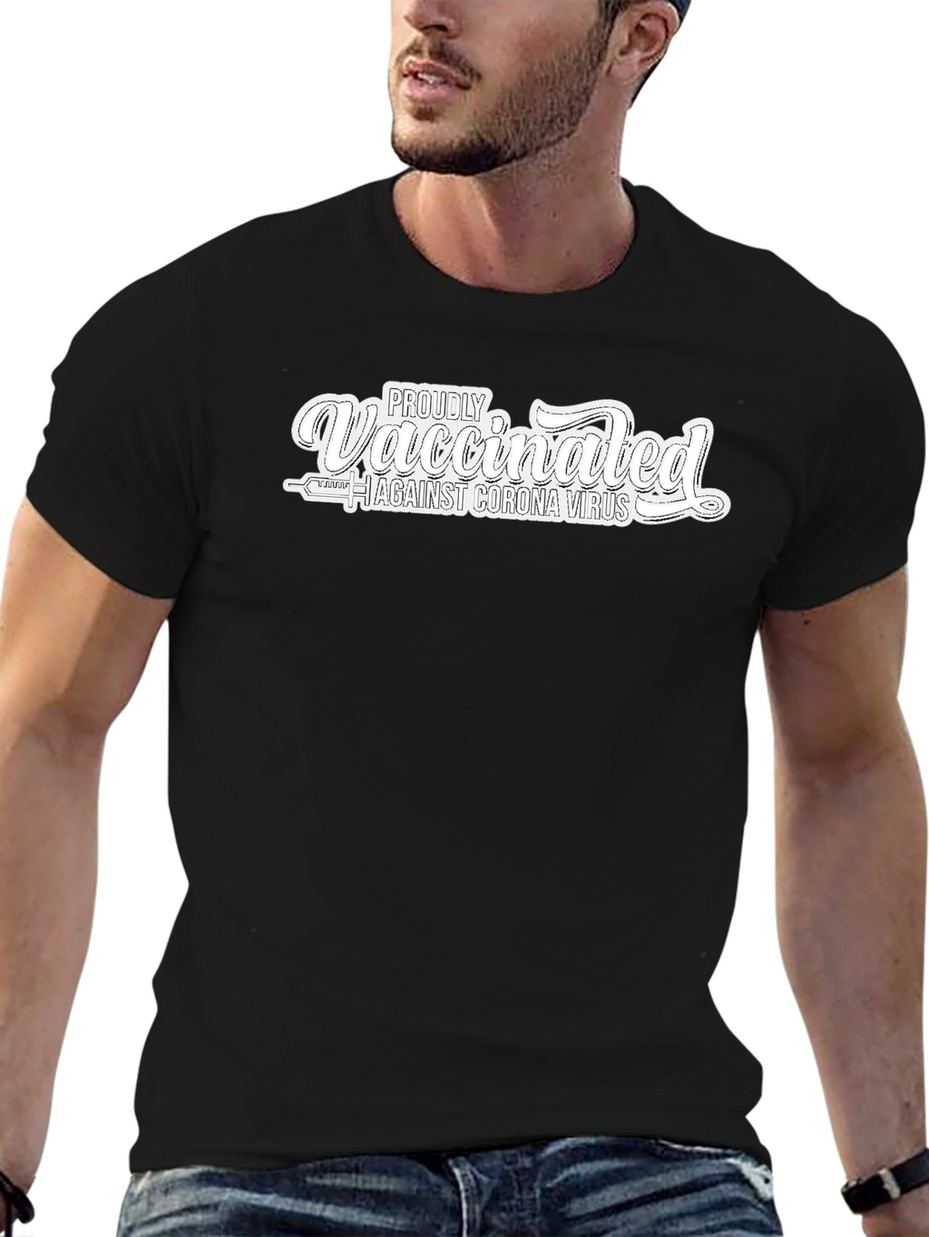 Proudly Vaccinated Against Coronavirus T-Shirt