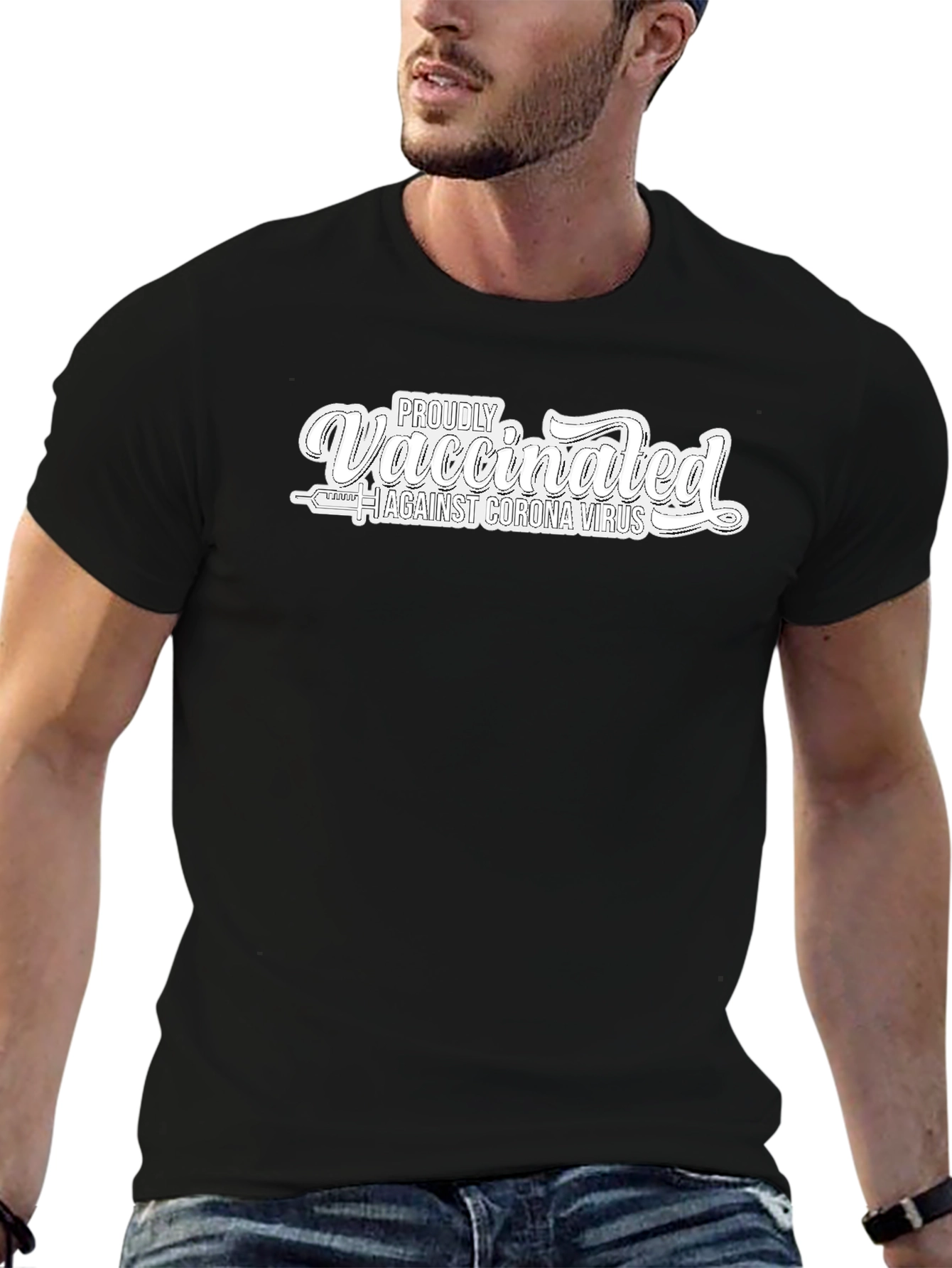 Proudly Vaccinated Against Coronavirus T-Shirt