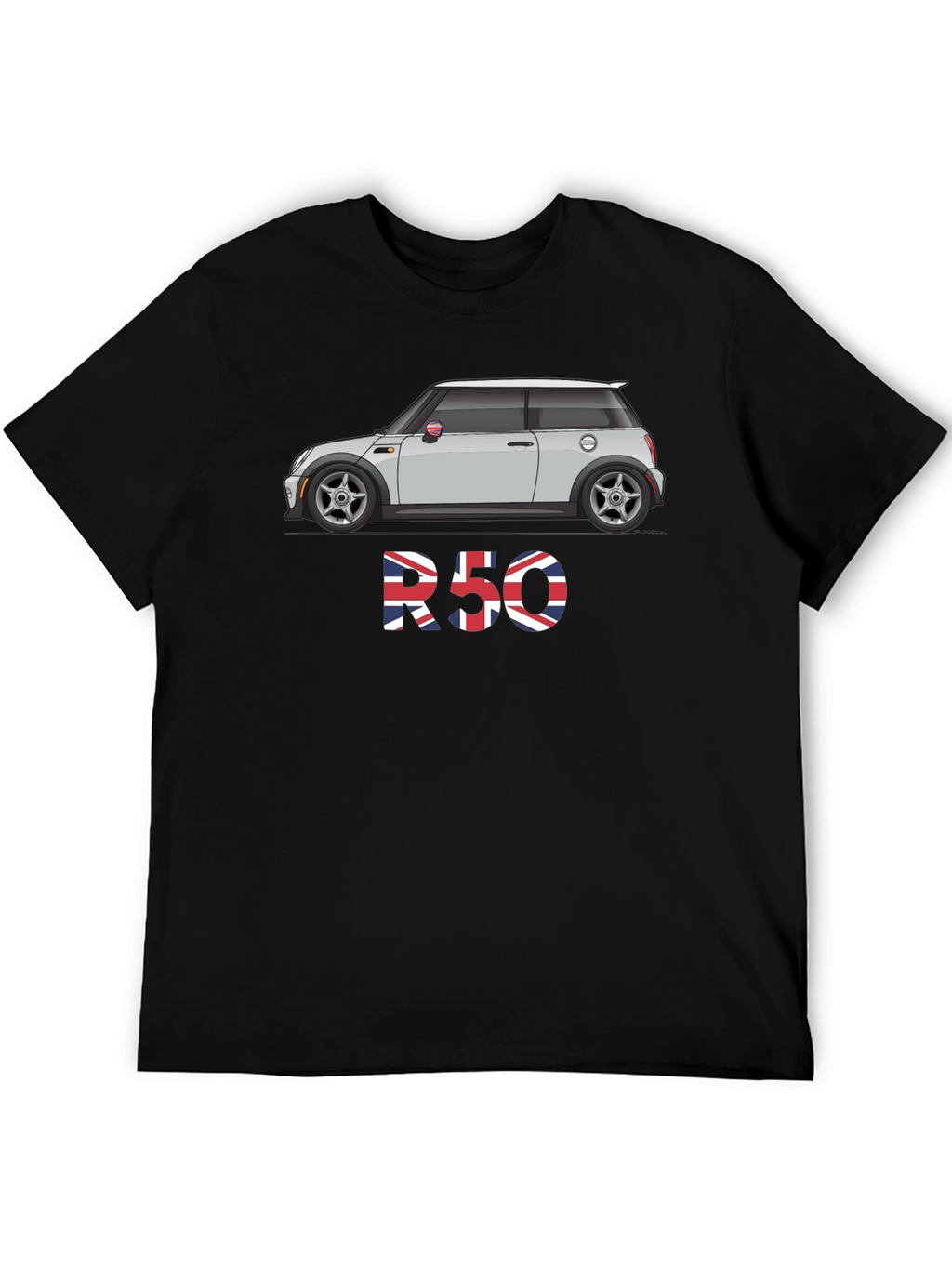 R50 Mini Cooper UK Flag Graphic Tee
