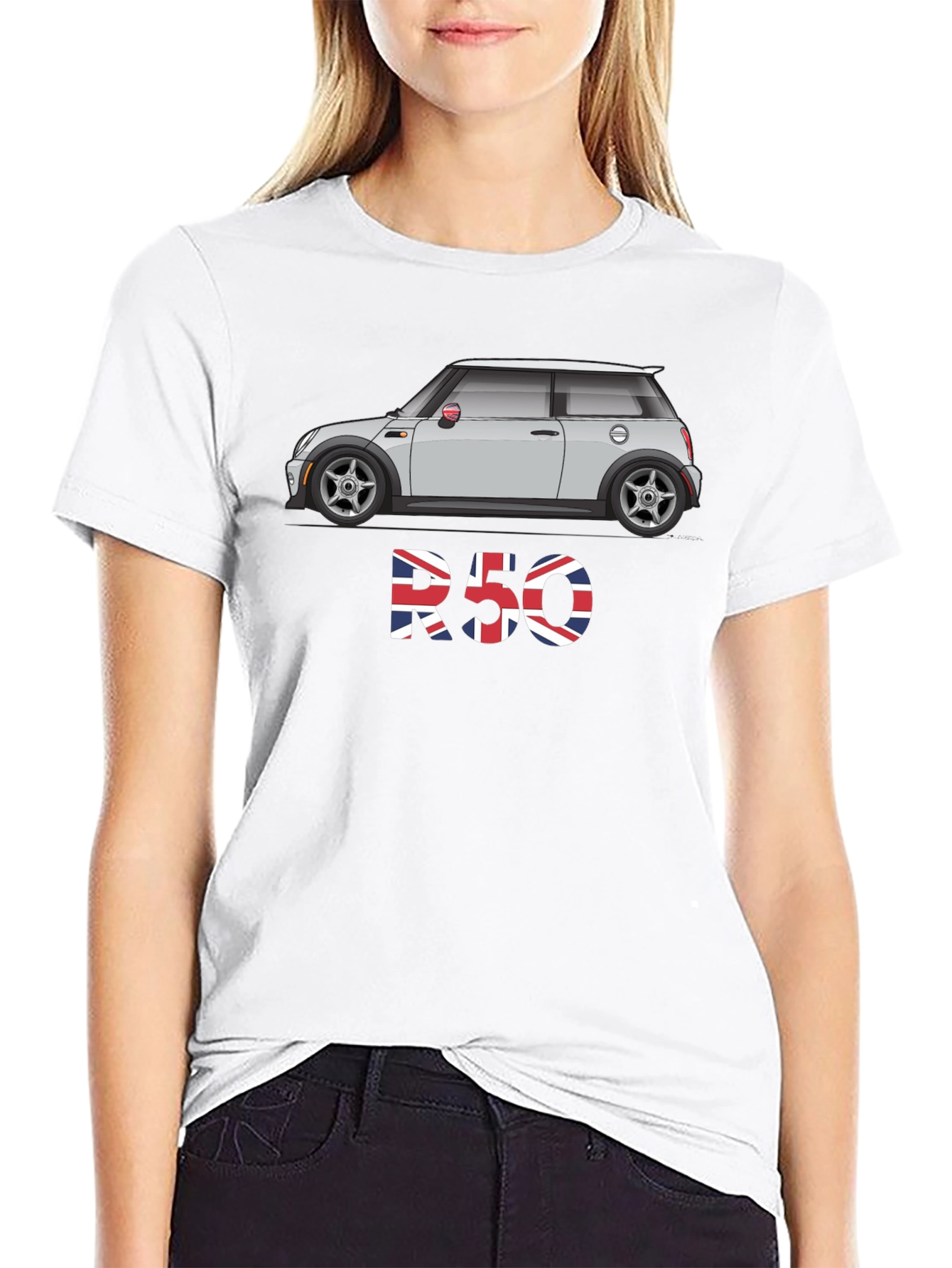 R50 Mini Cooper UK Flag Graphic Tee