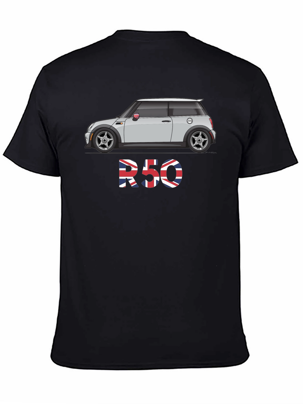 R50 Mini Cooper UK Flag Graphic Tee