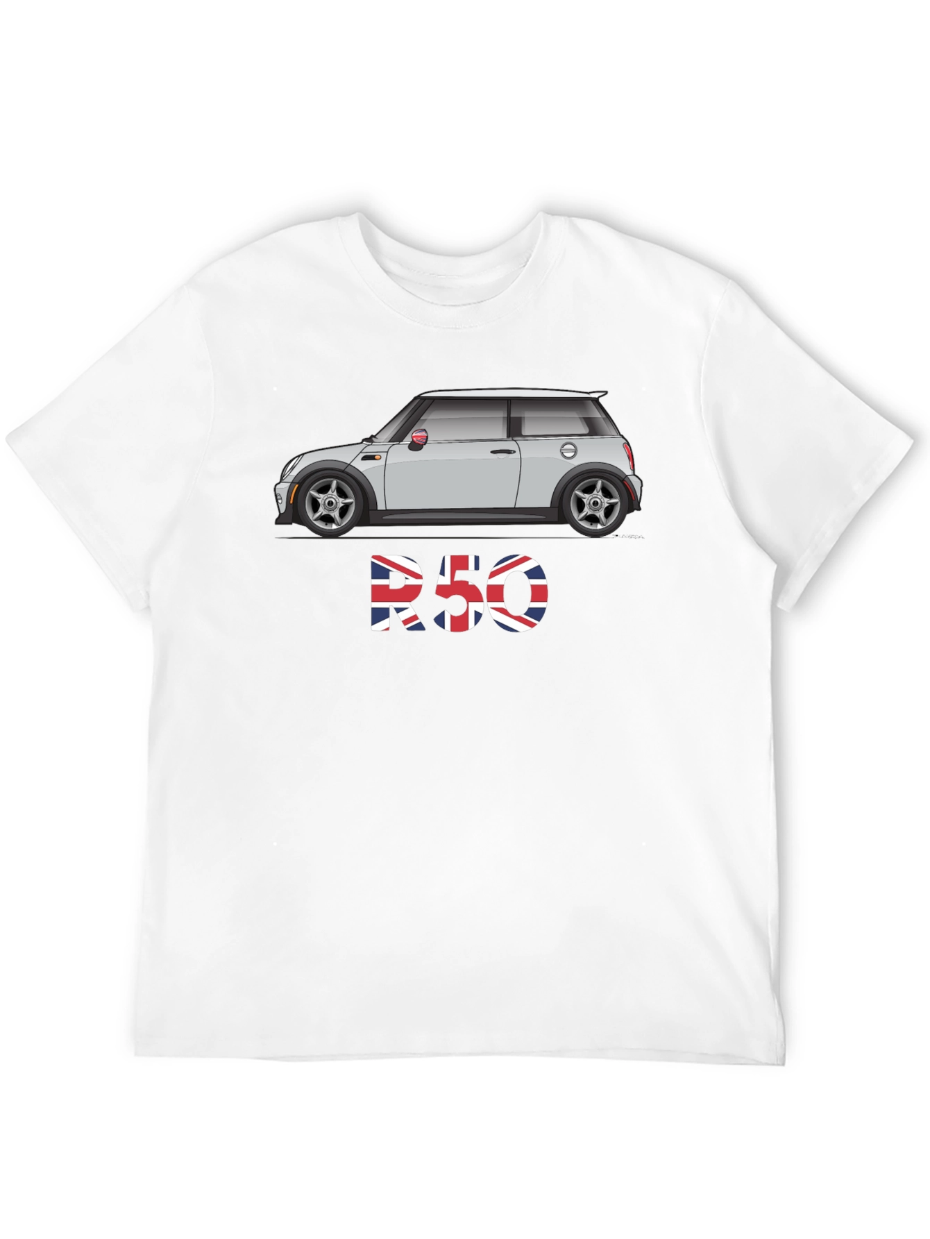 R50 Mini Cooper UK Flag Graphic Tee