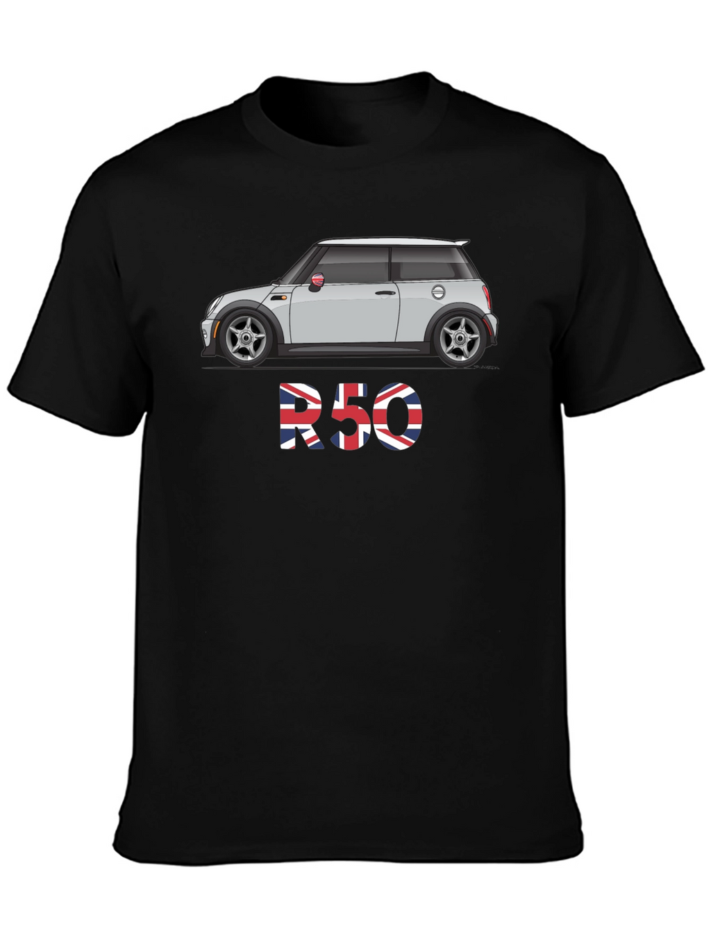 R50 Mini Cooper UK Flag Graphic Tee