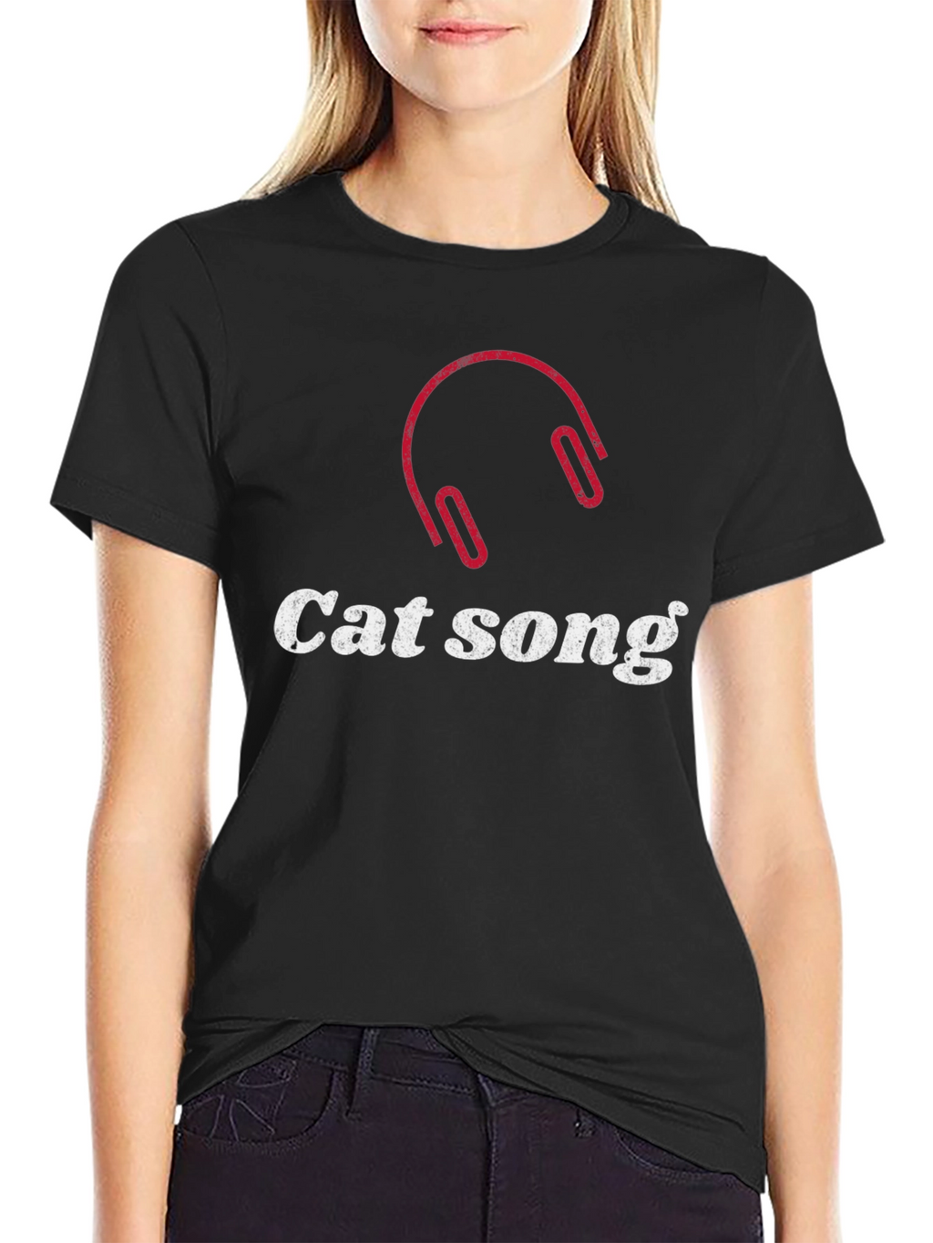 Cat Song T-Shirt - Music Lover Tee