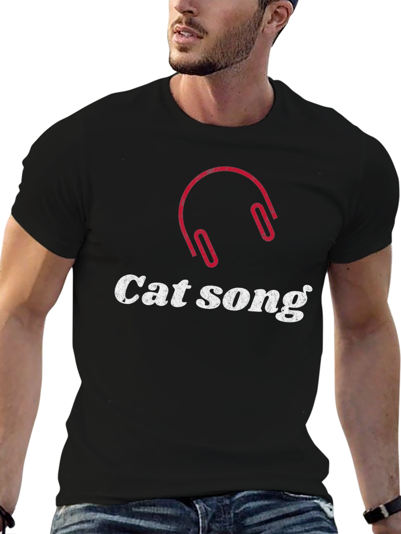 Cat Song T-Shirt - Music Lover Tee