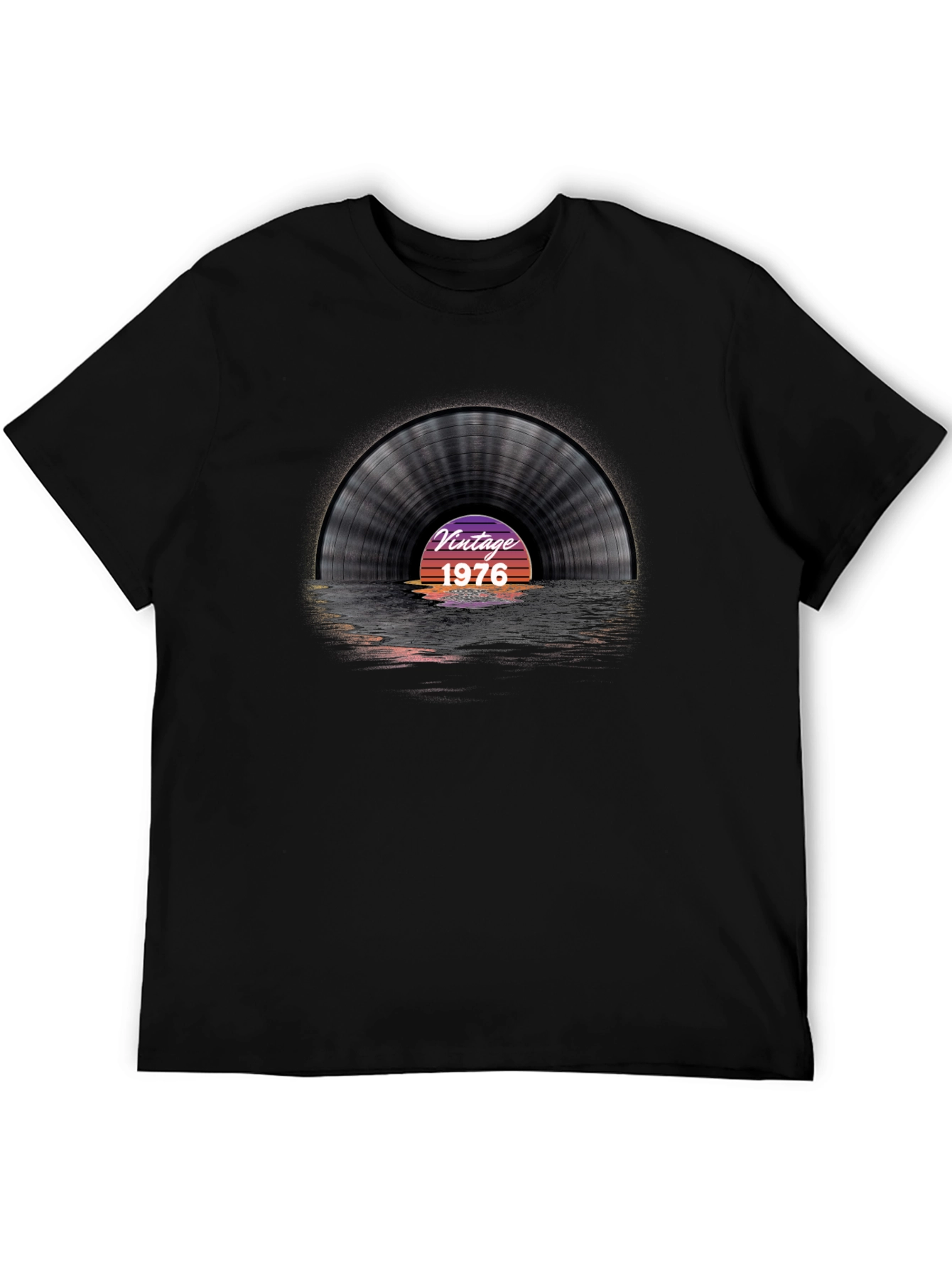 Vintage 1976 Record T-Shirt