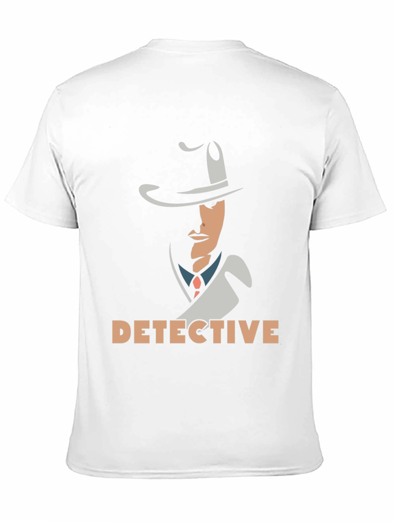 Detective Graphic Tee - Classic Mystery T-Shirt