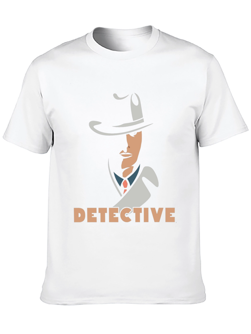 Detective Graphic Tee - Classic Mystery T-Shirt