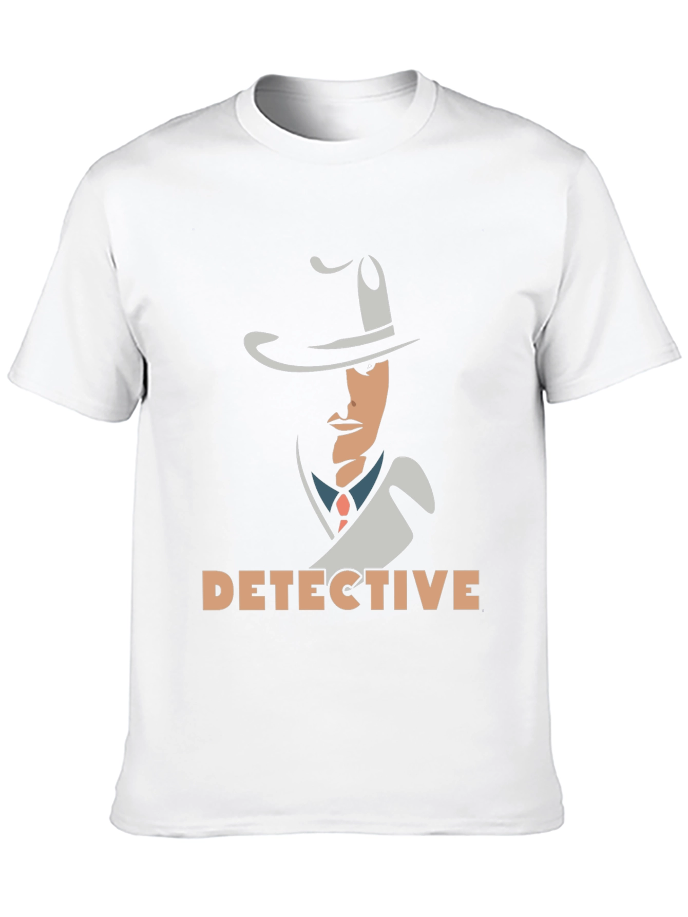 Detective Graphic Tee - Classic Mystery T-Shirt