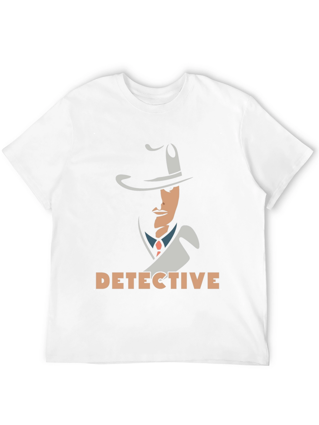Detective Graphic Tee - Classic Mystery T-Shirt