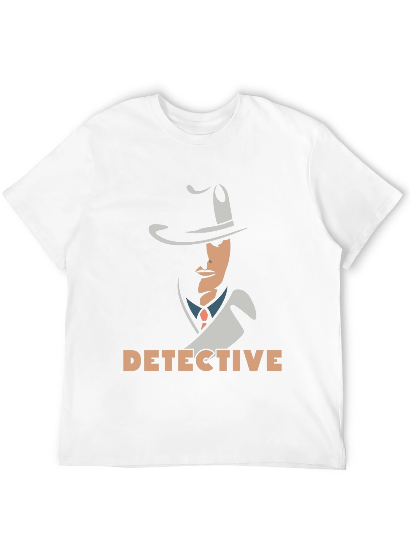 Detective Graphic Tee - Classic Mystery T-Shirt