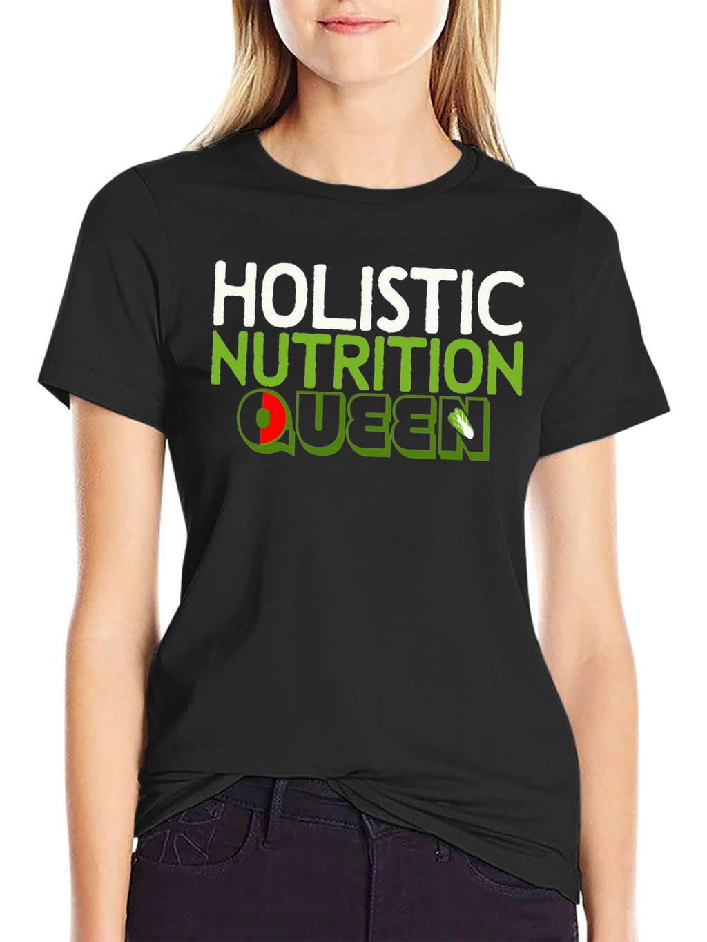 Holistic Nutrition Queen Graphic Tee