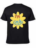 Im Smile Graphic Tee - Black