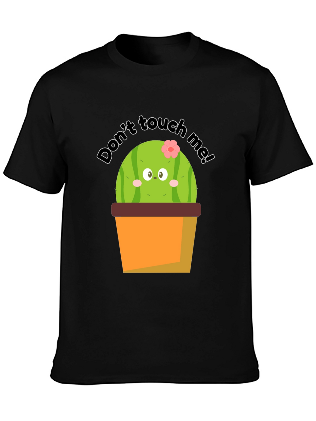 Cute Cactus Graphic Tee - Dont Touch Me!