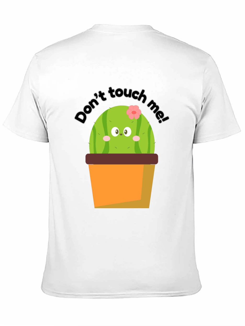 Cute Cactus Graphic Tee - Dont Touch Me!
