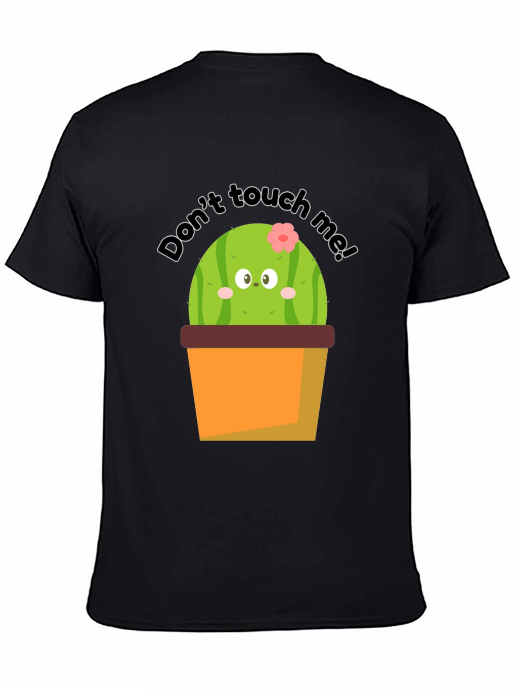Cute Cactus Graphic Tee - Dont Touch Me!