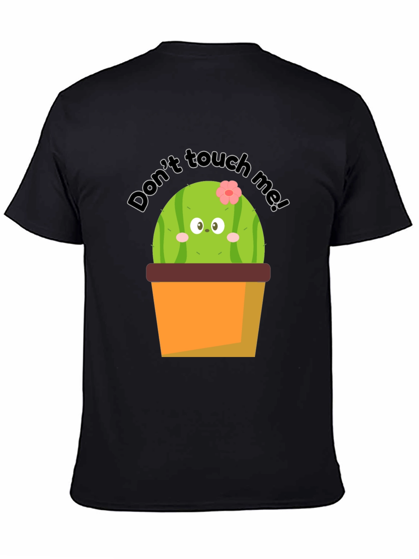 Cute Cactus Graphic Tee - Dont Touch Me!