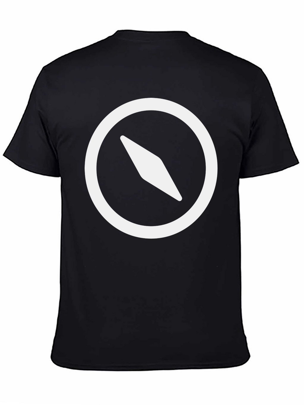 Compass Graphic Black T-Shirt