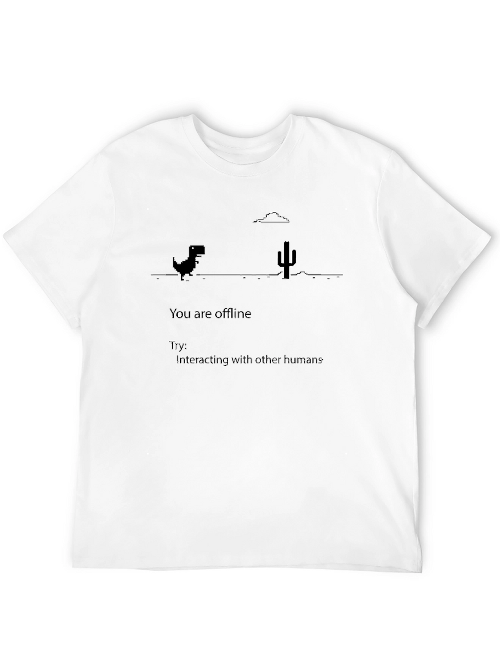 Offline Dinosaur T-Shirt - Interact with Humans!