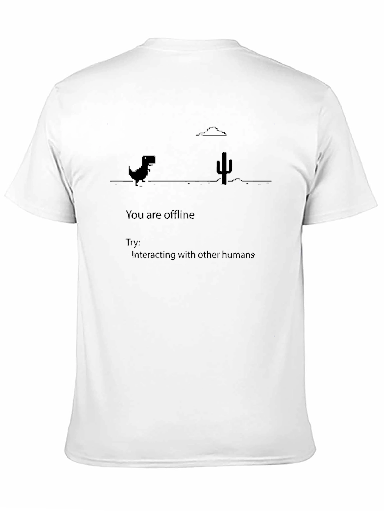 Offline Dinosaur T-Shirt - Interact with Humans!