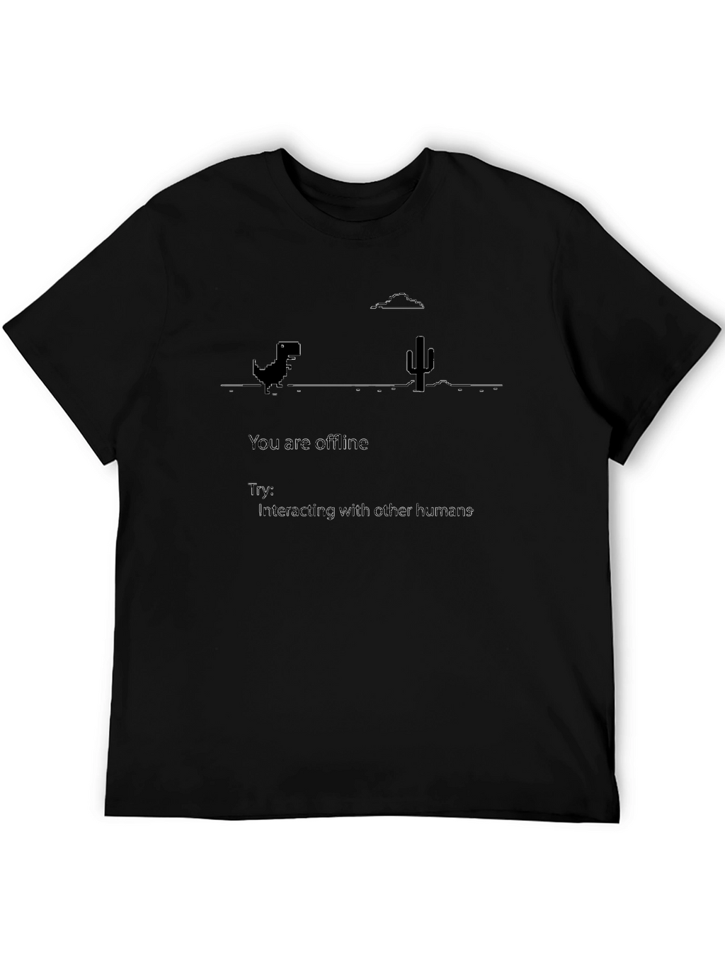 Offline Dinosaur T-Shirt - Interact with Humans!