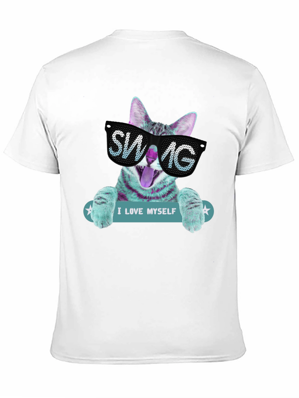 Cool Cat SWAG Graphic T-Shirt