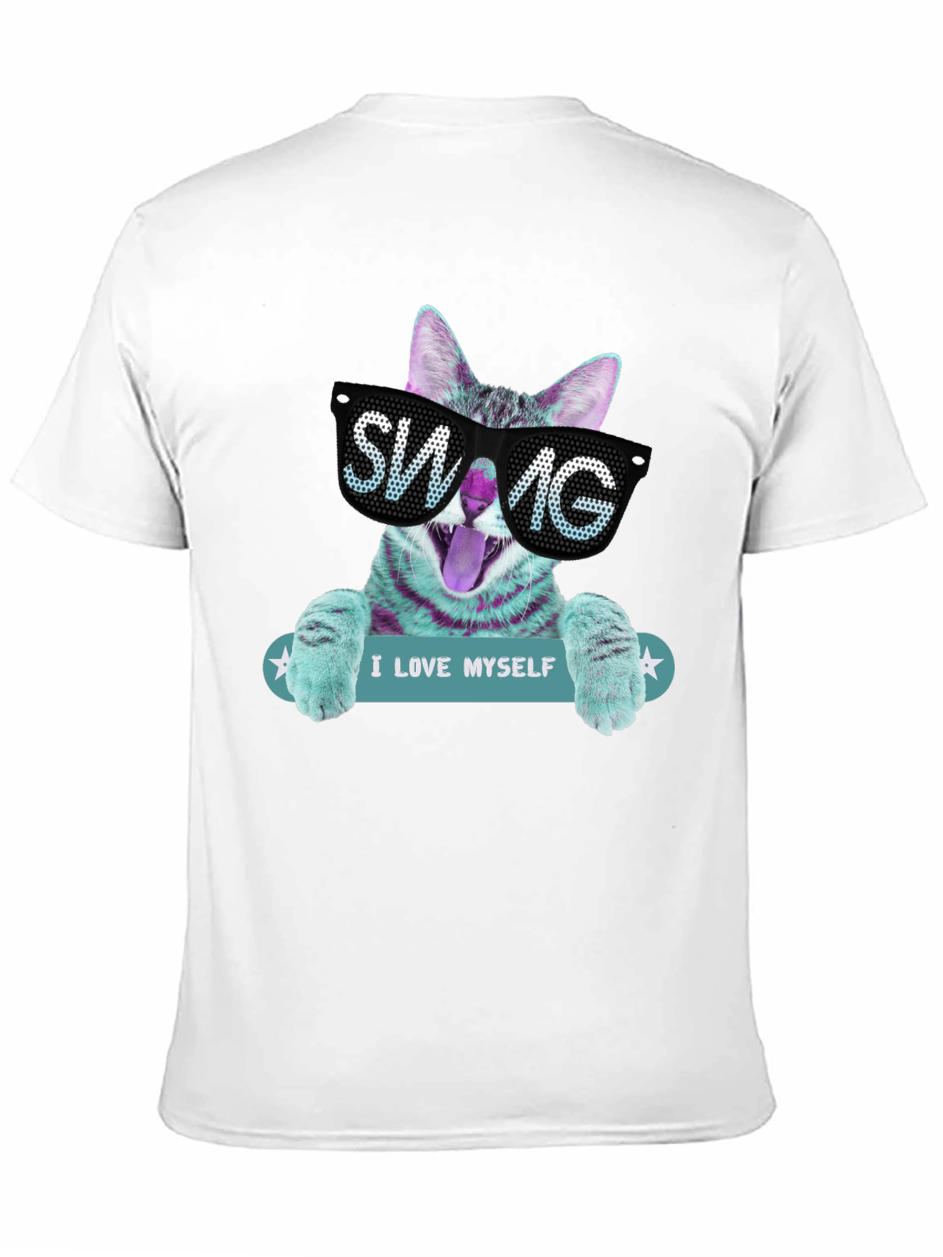 Cool Cat SWAG Graphic T-Shirt