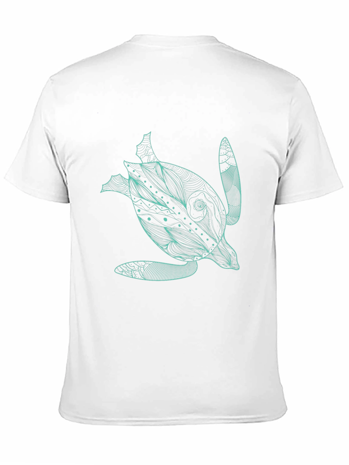 Sea Turtle Graphic Black T-Shirt