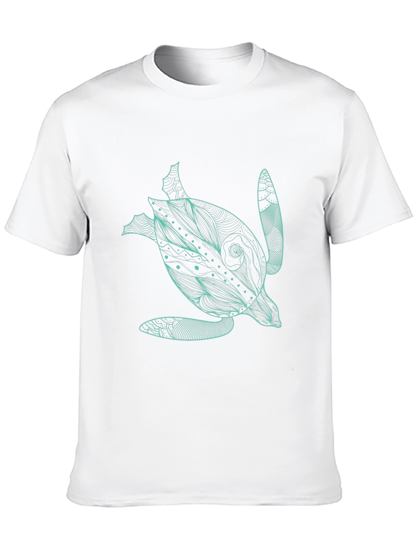Sea Turtle Graphic Black T-Shirt