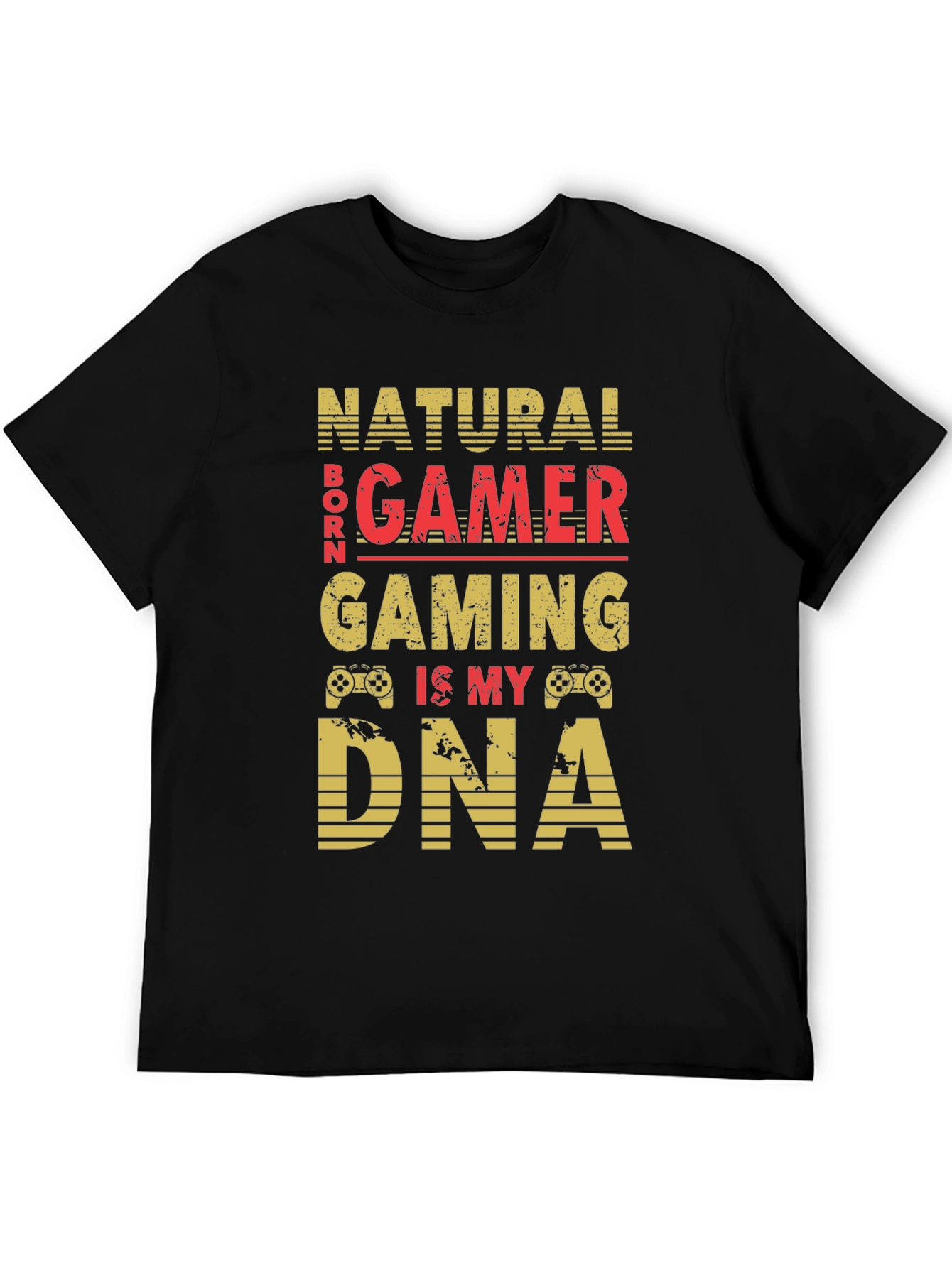 Natural Born Gamer T-Shirt - Gaming DNA Tee