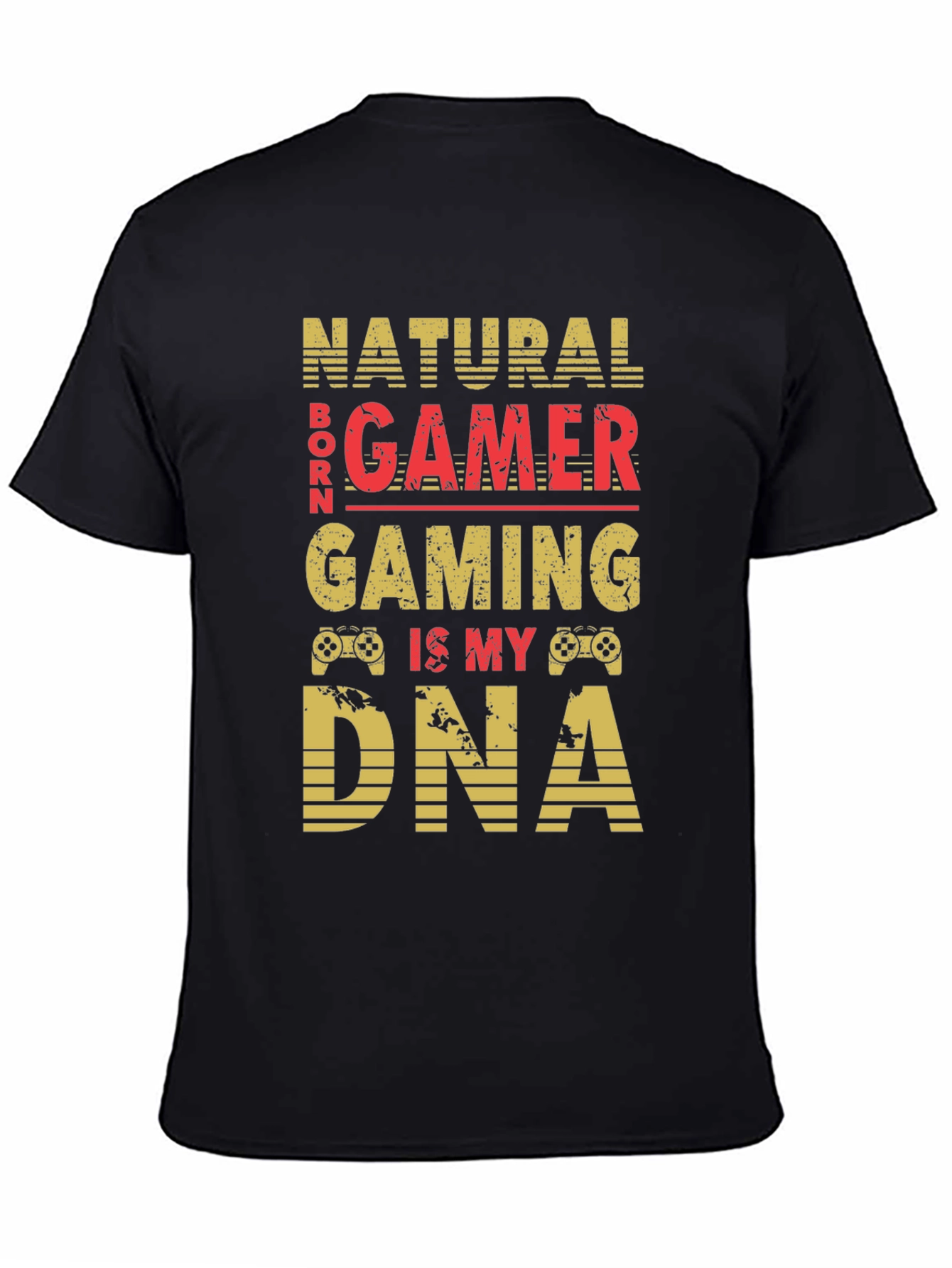 Natural Born Gamer T-Shirt - Gaming DNA Tee