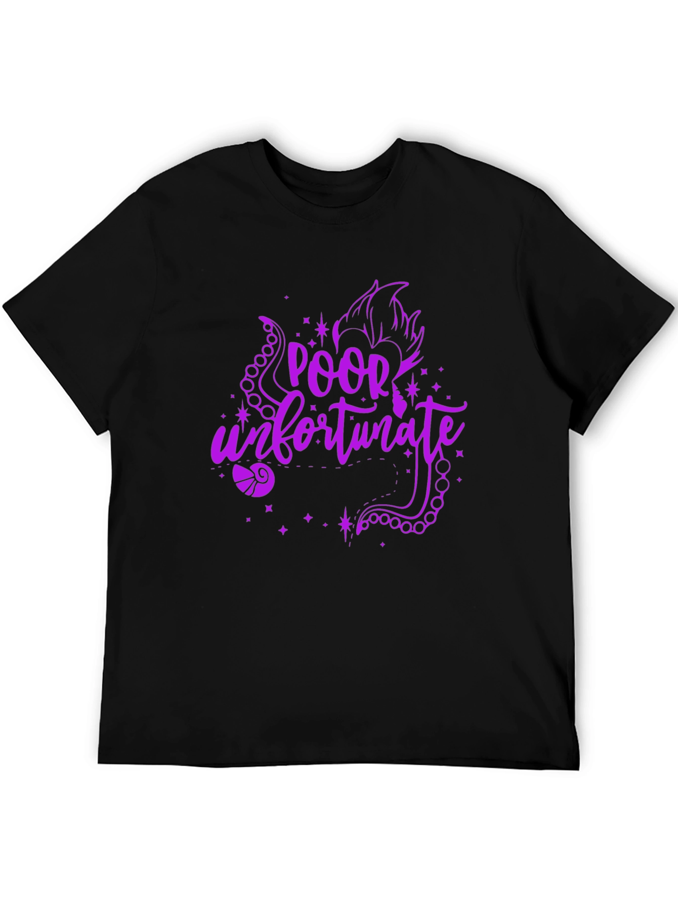 Poor Unfortunate Souls Black T-Shirt