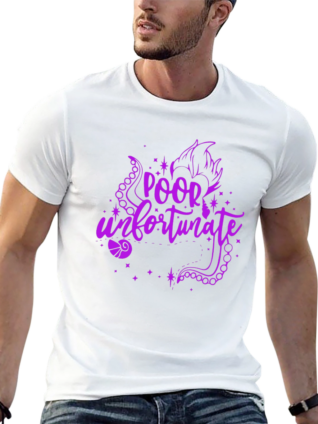 Poor Unfortunate Souls Black T-Shirt