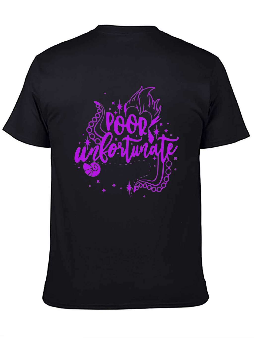 Poor Unfortunate Souls Black T-Shirt