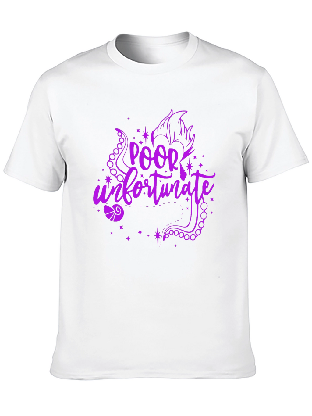 Poor Unfortunate Souls Black T-Shirt