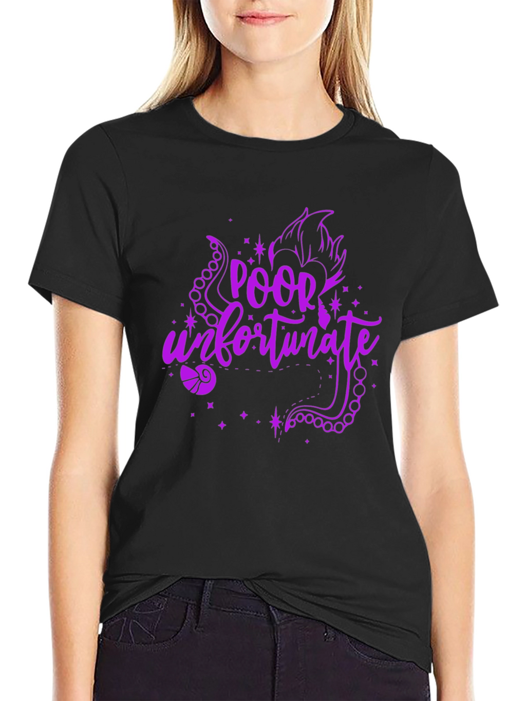 Poor Unfortunate Souls Black T-Shirt