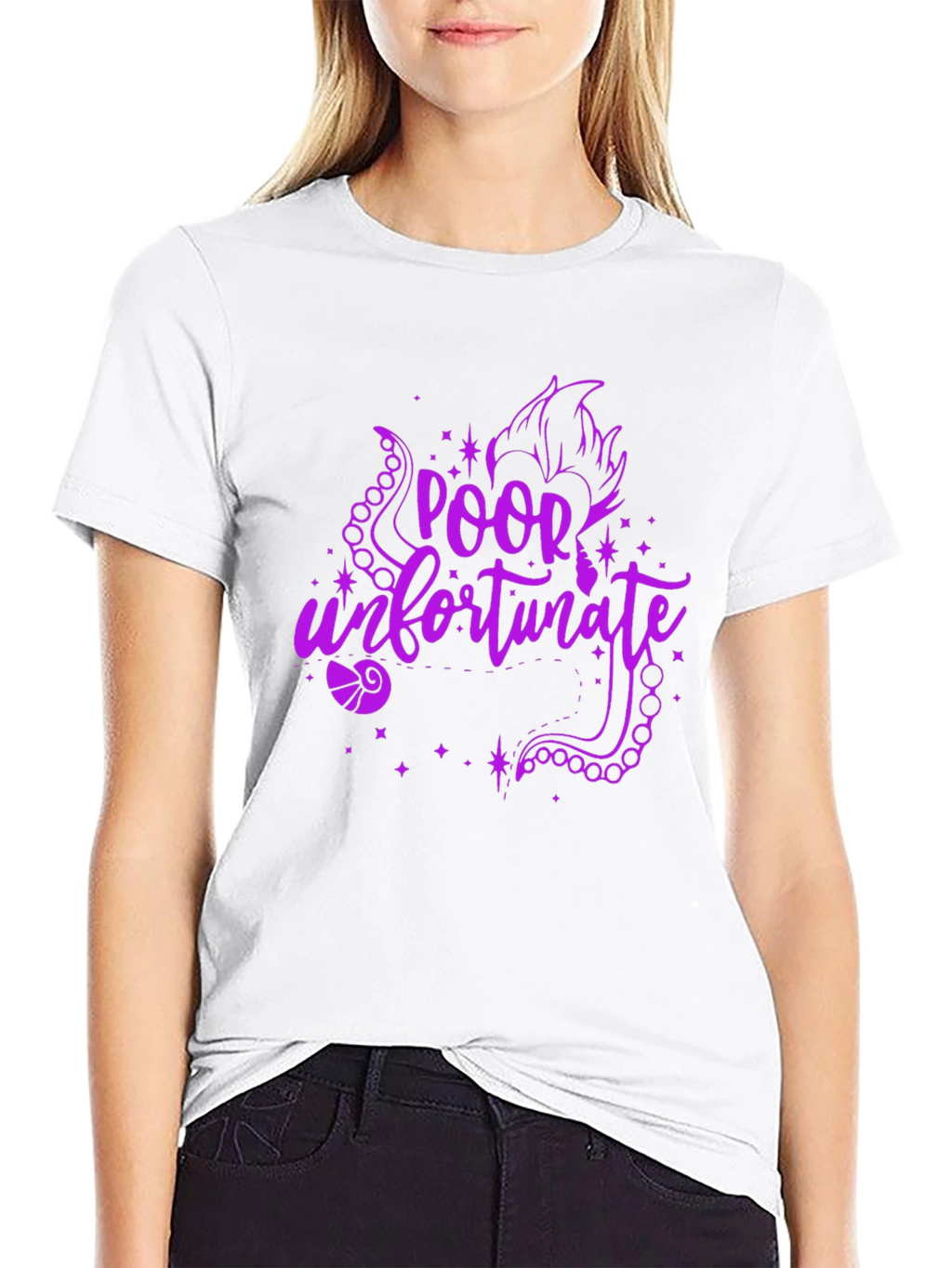 Poor Unfortunate Souls Black T-Shirt