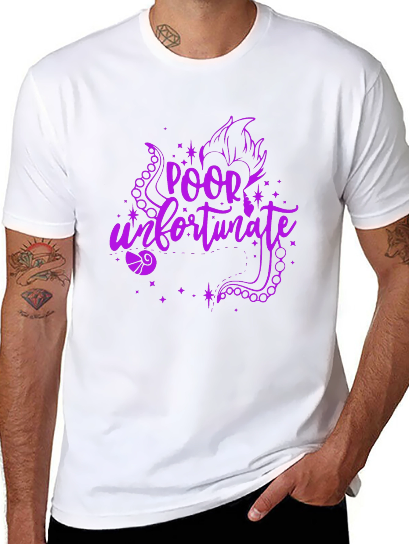 Poor Unfortunate Souls Black T-Shirt
