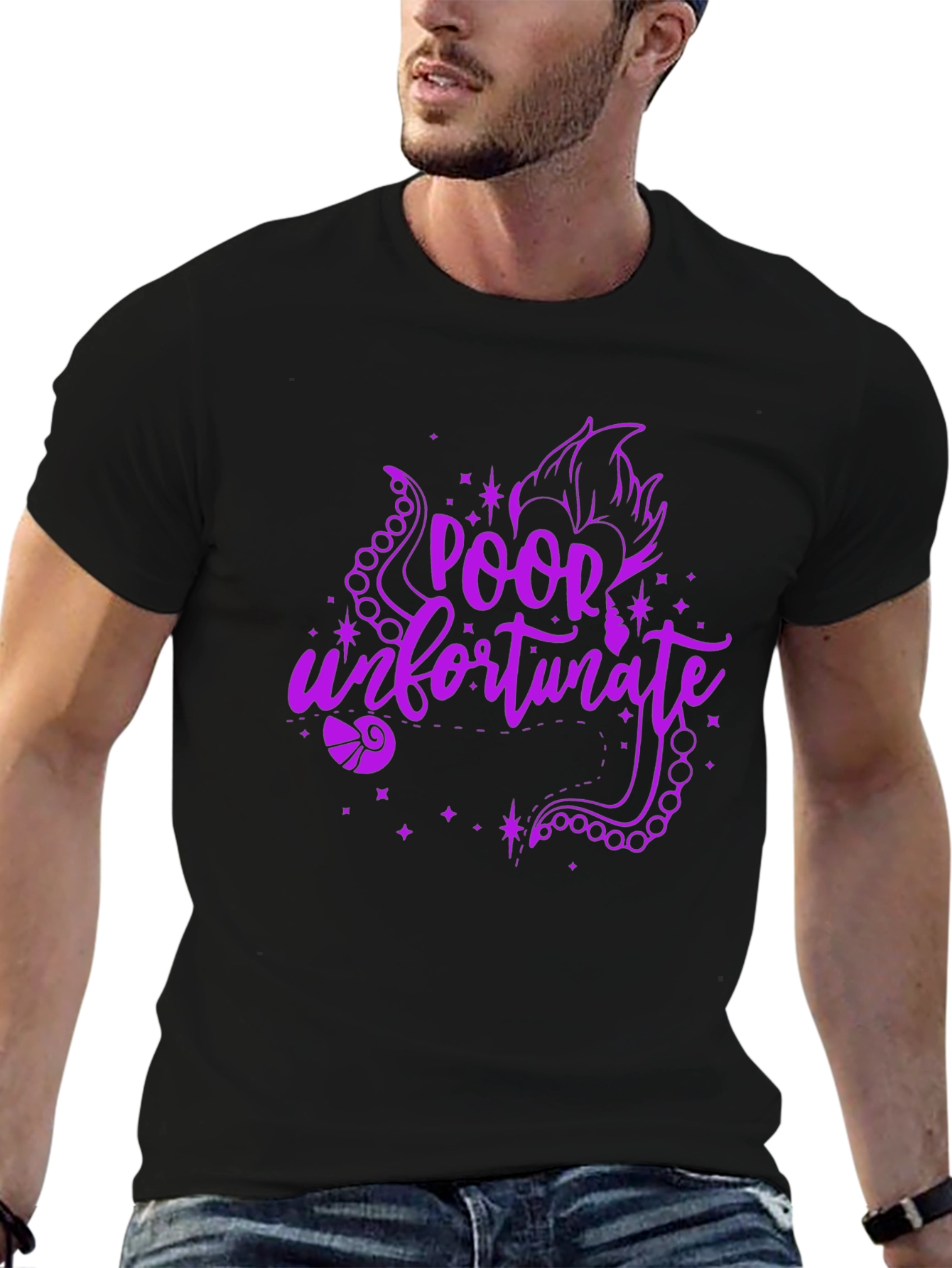 Poor Unfortunate Souls Black T-Shirt