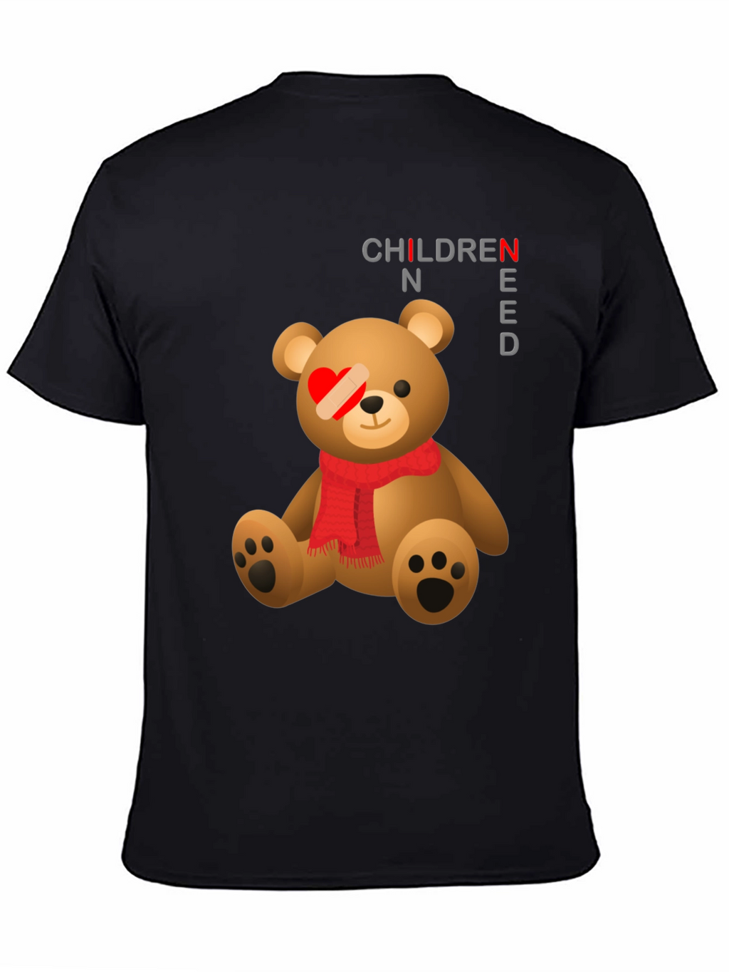 Children Need Love Teddy Bear Graphic T-Shirt