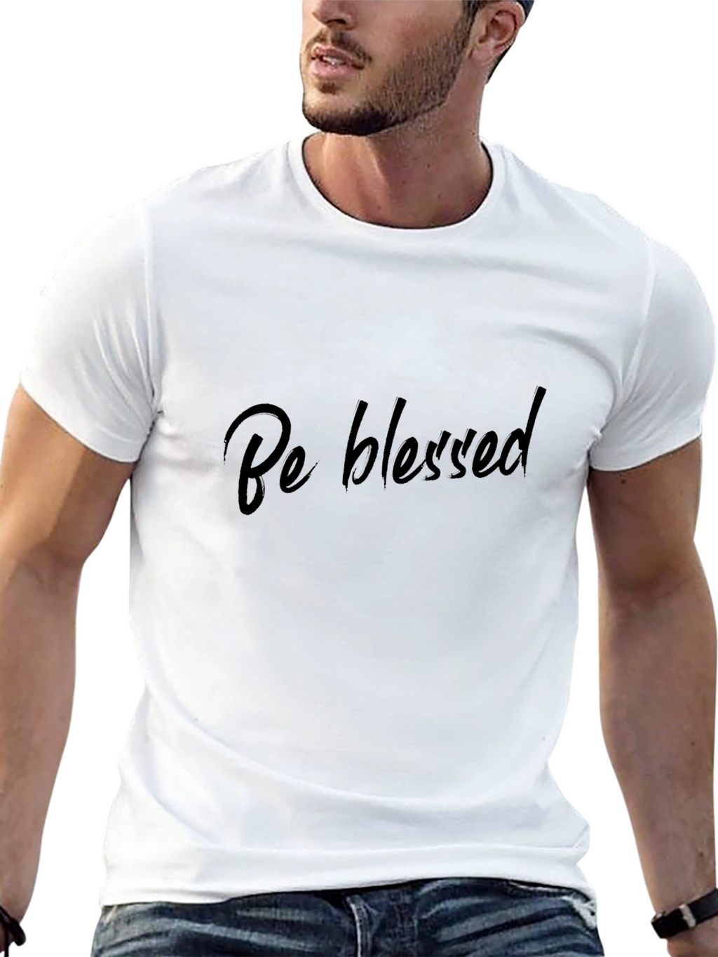 Be Blessed Black T-Shirt