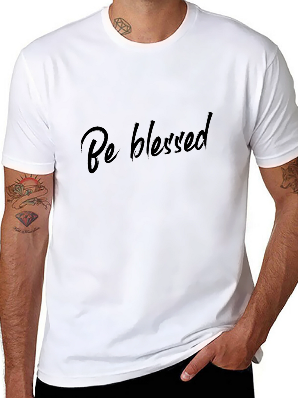 Be Blessed Black T-Shirt