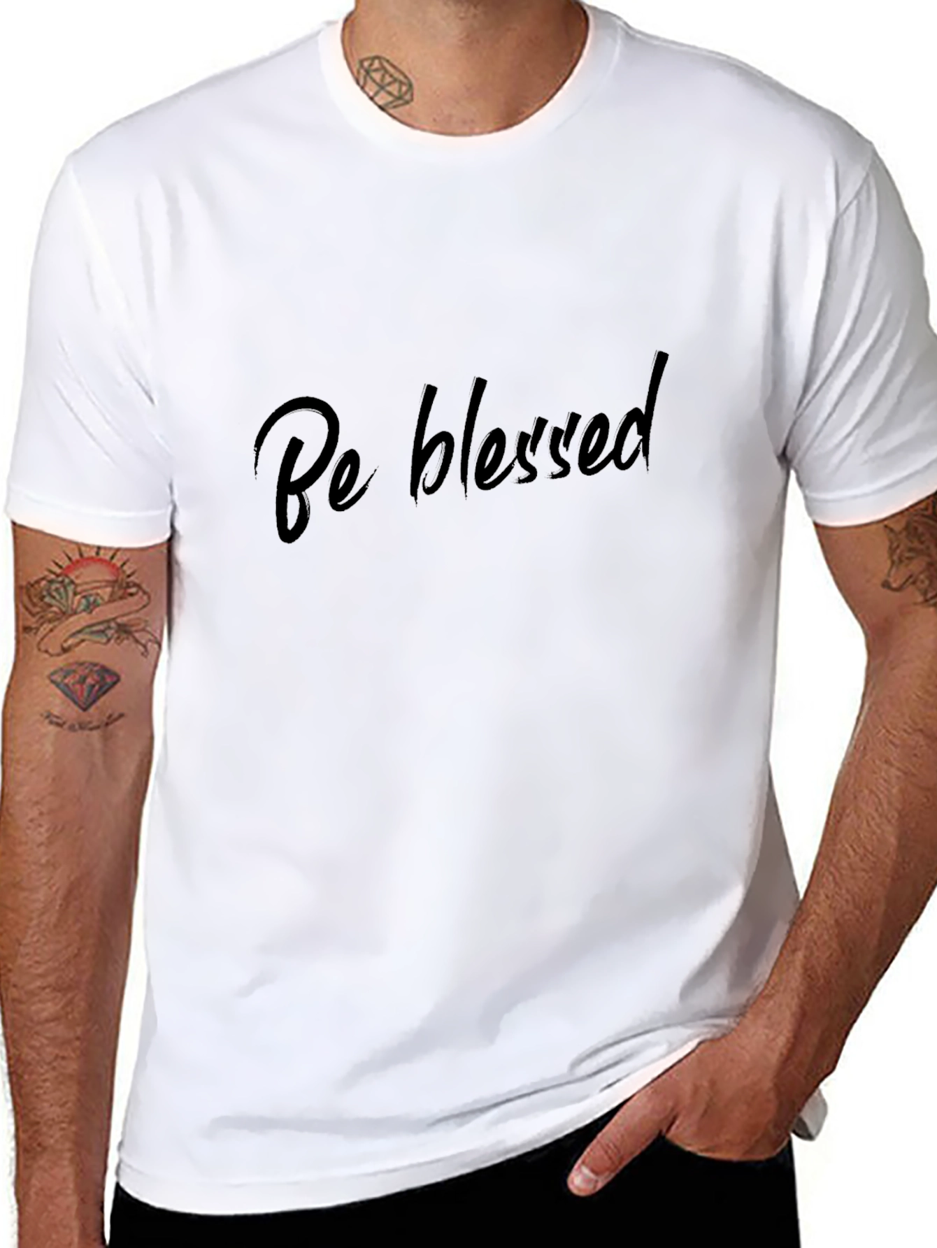 Be Blessed Black T-Shirt